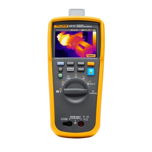 Fluke 279FC Wireless True-RMS Thermal Multimeter with Built-In Thermal Imager and iFlex Compatibility