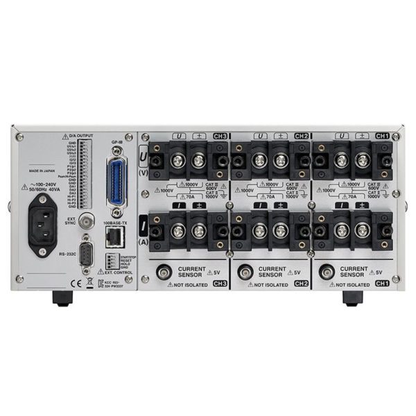HIOKI PW3337 – 3-Channel High Precision AC/DC Power Meter