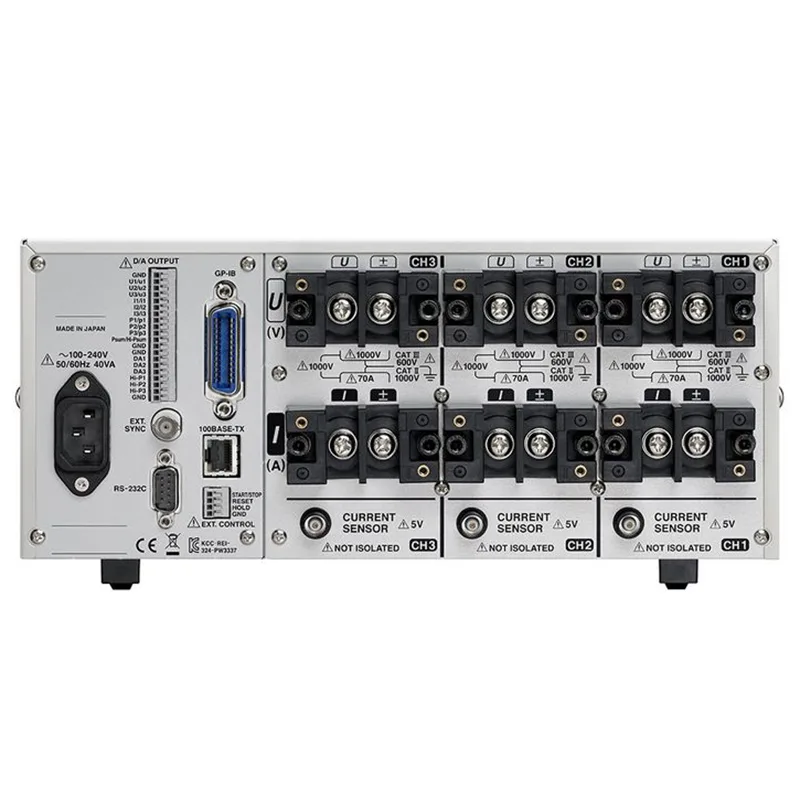 HIOKI PW3337 – 3-Channel High Precision AC/DC Power Meter - Image 2