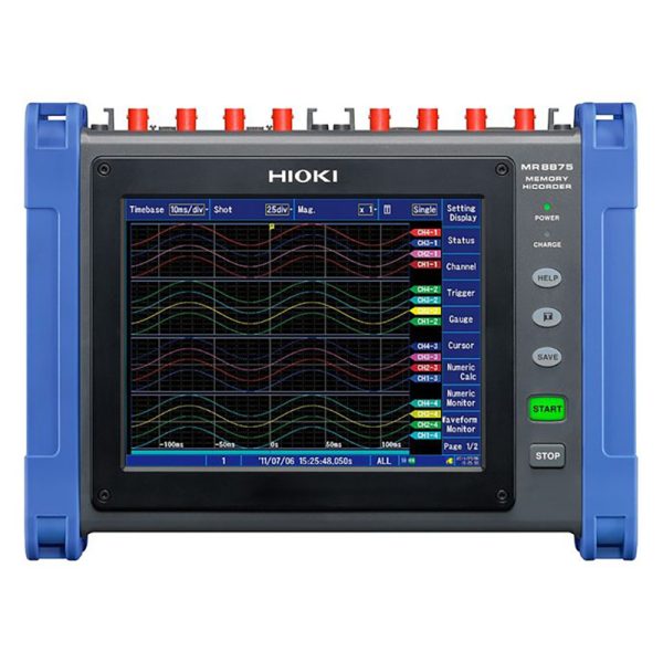 HIOKI MR8875 Memory HiCorder (High-Speed Modular Recorder)