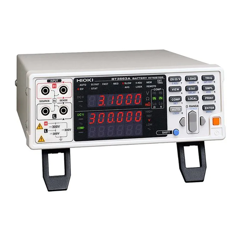 HIOKI BT3563A Battery HiTester (3 mΩ / up to 300 V) – AC-IR & OCV Tester for Large Battery Packs - Image 3