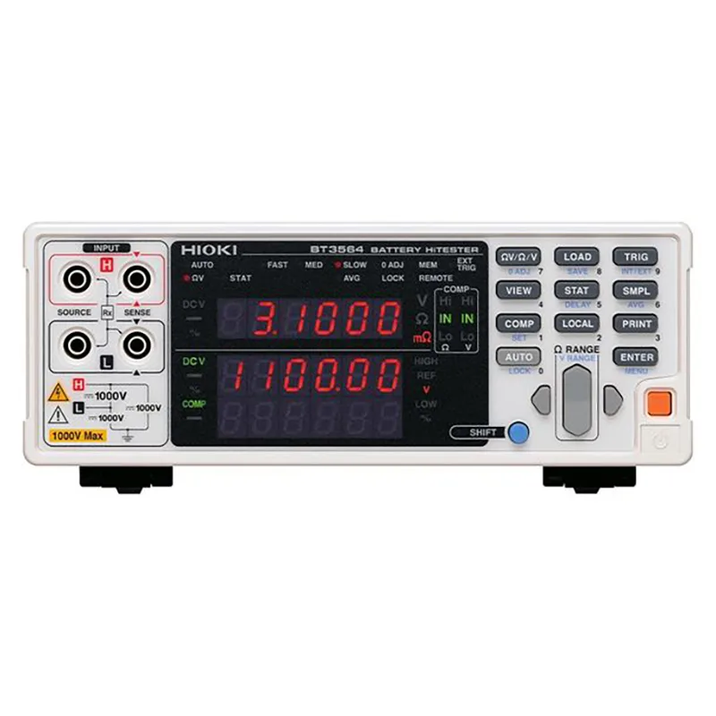 HIOKI BT3564 Battery HiTester (0.1 mΩ / up to 1000 V) – High-Voltage IR & OCV QC Tester
