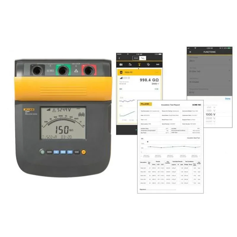 Fluke 1550C 5 kV Insulation Resistance Tester - Image 3