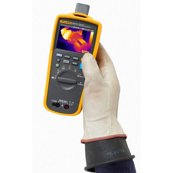 Fluke 279FC iFlex Digital Multimeter with Built-In Thermal Imager for Electrical Diagnostics