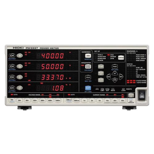 HIOKI PW3337 – 3-Channel High Precision AC/DC Power Meter