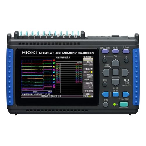 HIOKI LR8431 Memory HiLOGGER – 10ch Isolated Data Logger with 10 ms Sampling