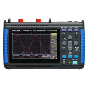 HIOKI MR8870 Memory HiCorder – Portable 2-Channel Waveform & RMS Recorder