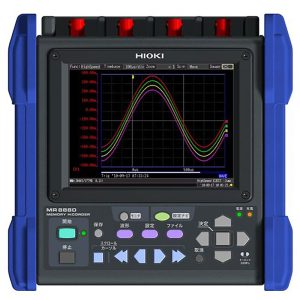 HIOKI MR8880 Memory HiCorder – Rugged 4-Channel High-Voltage DAQ Recorder