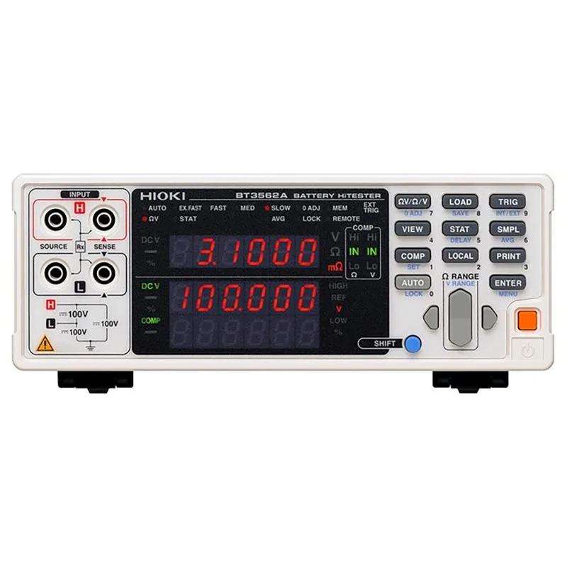 HIOKI BT3562A Battery HiTester (3 mΩ / up to 100 V) – Internal Resistance & OCV Measurement