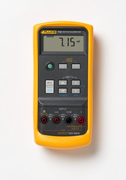 Fluke 715 Volt/mA Loop Calibrator for Process Instrumentation Testing