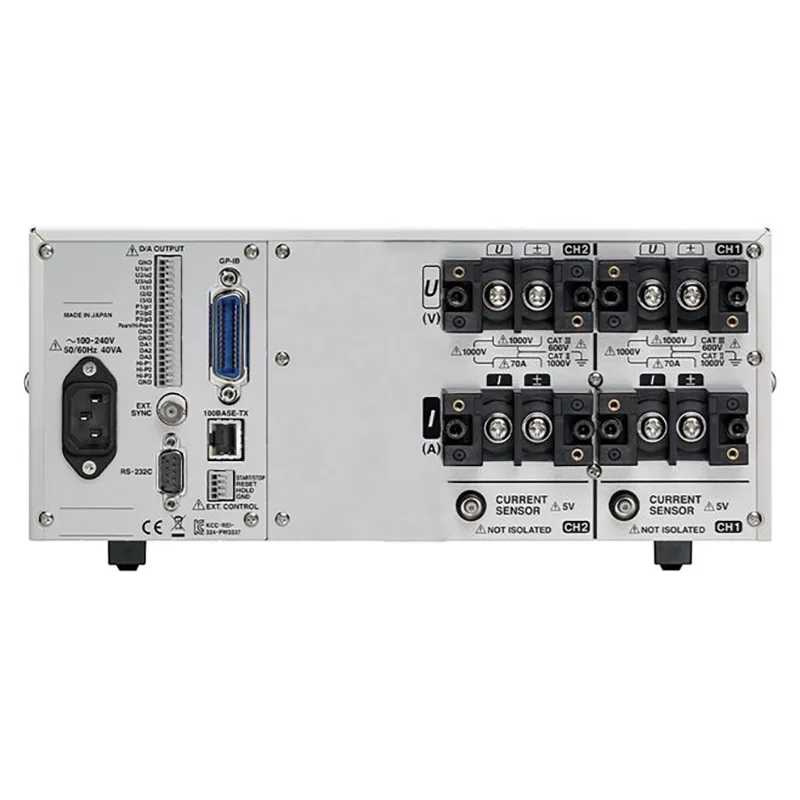 Hioki PW3336 AC/DC 2-Channel Power Meter (1000 V / 65 A) - Image 2
