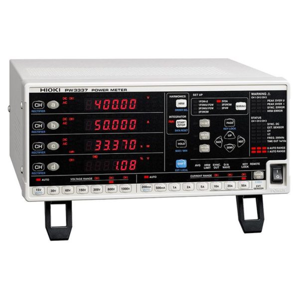 HIOKI PW3337 – 3-Channel High Precision AC/DC Power Meter