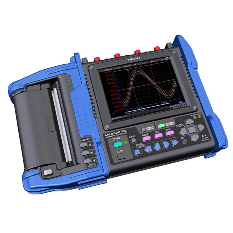HIOKI MR8880 Memory HiCorder – Rugged 4-Channel High-Voltage DAQ Recorder - Image 2