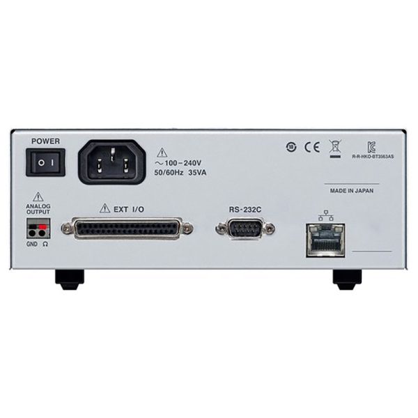 HIOKI BT3563A Battery HiTester (3 mΩ / up to 300 V) – AC-IR & OCV Tester for Large Battery Packs