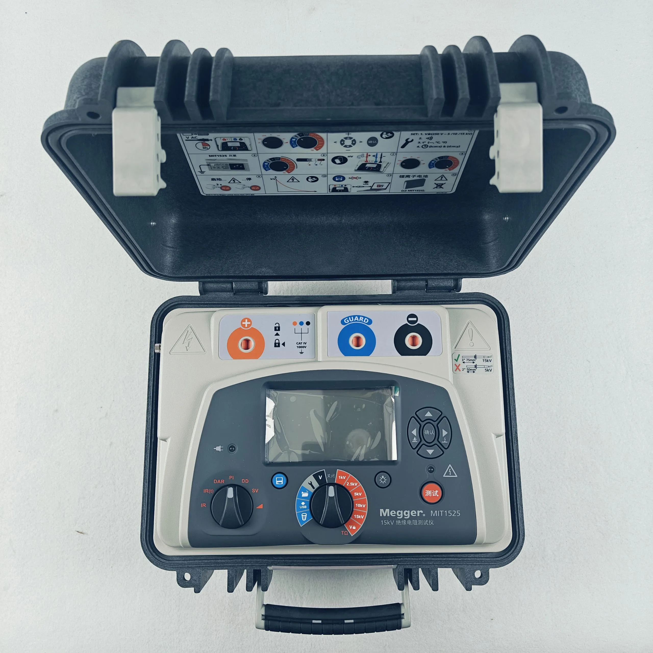 Megger MIT1525 15kV Insulation Resistance Tester – High Voltage Precision
