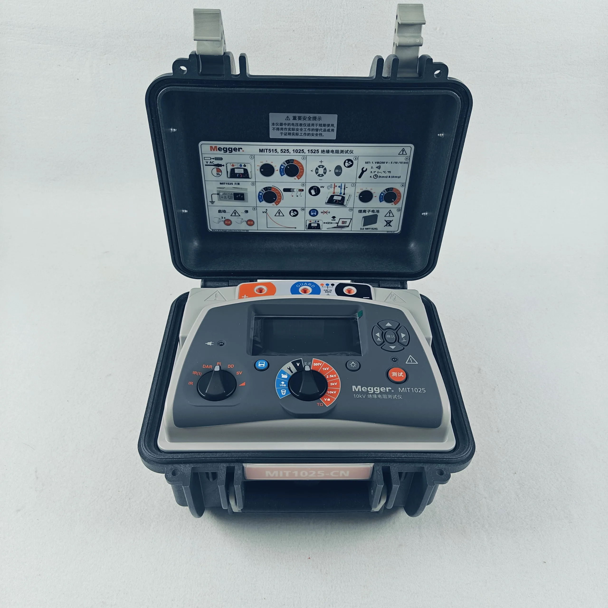 Megger MIT1025 10 kV Insulation Resistance Tester – High Voltage Precision - Image 4
