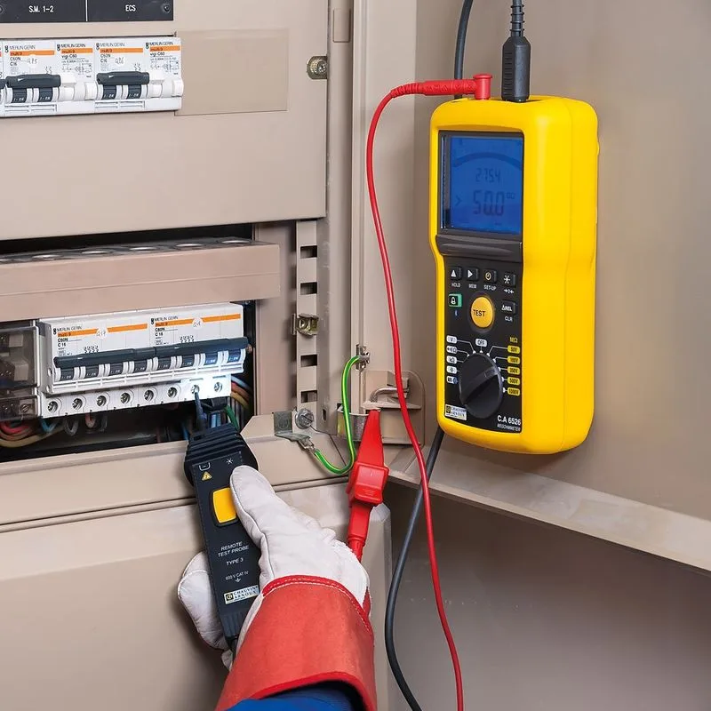 Chauvin Arnoux C.A 6532 Insulation & Continuity Tester – Telecom Grade - Image 4