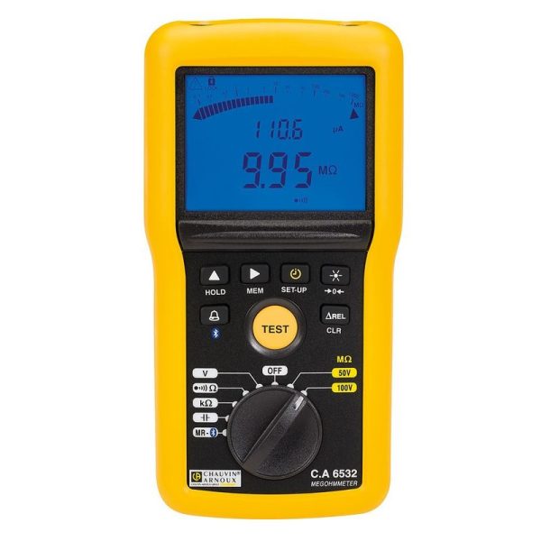 Chauvin Arnoux C.A 6532 Insulation & Continuity Tester – Telecom Grade