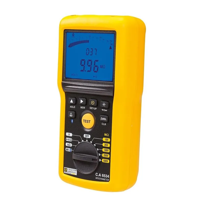 Chauvin Arnoux C.A 6534 Electronics Insulation & Continuity Tester (10-500V) - Image 3
