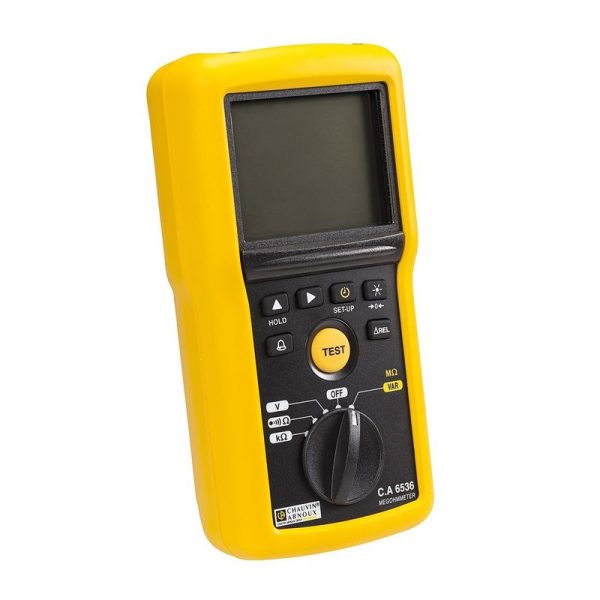 Chauvin Arnoux C.A 6536 Specialist Megohmmeter - 10-100V Insulation & Continuity Tester
