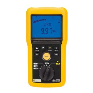 Chauvin Arnoux C.A 6536 Specialist Megohmmeter - 10-100V Insulation & Continuity Tester