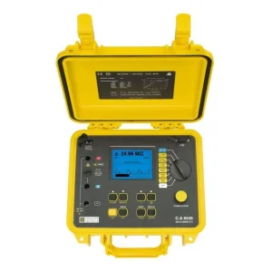 Chauvin-Arnoux C.A 6549 – 5 kV Digital Insulation Tester (Megohmmeter)