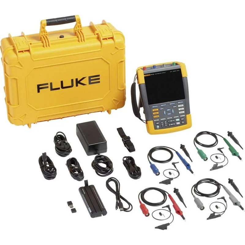 Fluke 190-504 III-S 500 MHz 4-Channel Handheld ScopeMeter - Image 2