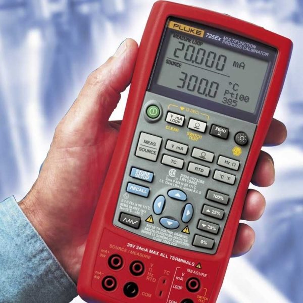 Fluke 725EX Intrinsically Safe Multifunction Process Calibrator