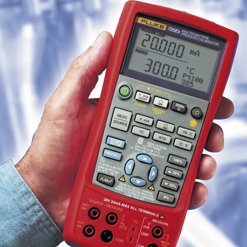 Fluke 725EX Intrinsically Safe Multifunction Process Calibrator - Image 6