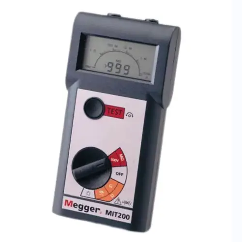 Megger MIT200 Insulation Tester – Compact Digital Megohmmeter