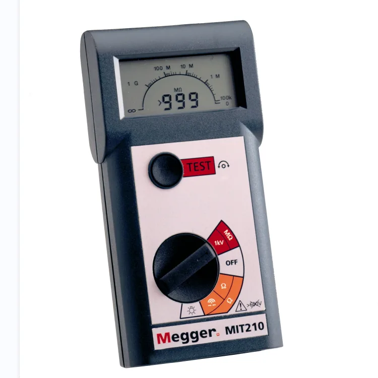 Megger MIT210 Insulation Tester – Portable Digital Megohmmeter - Image 2