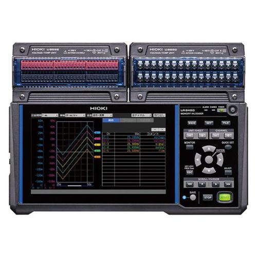 HIOKI LR8450 Memory HiLogger: 1 ms High-Speed Multi-Channel Data Logger