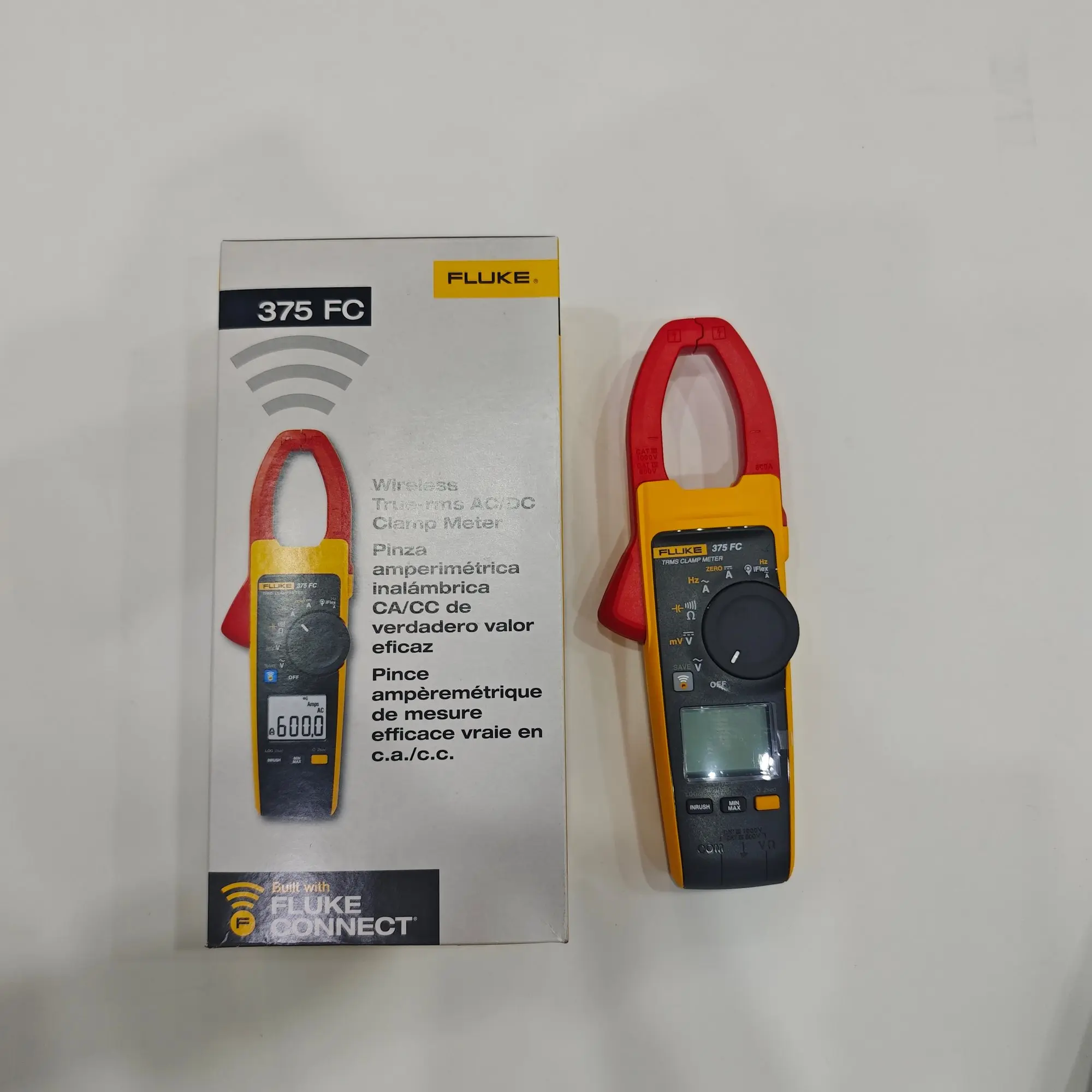 Fluke 375 FC True-RMS AC/DC Clamp Meter - Image 3