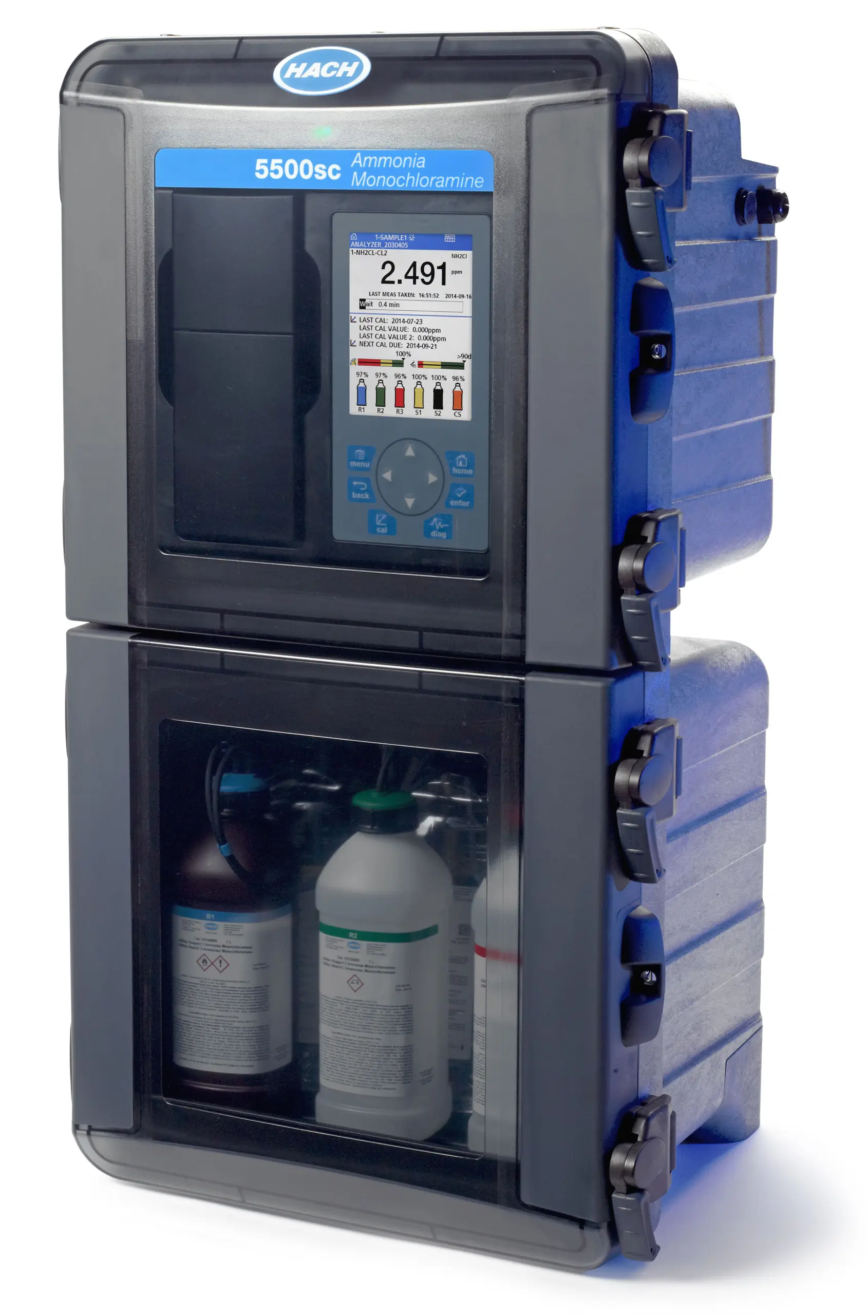 Hach 5500sc Ammonia Monochloramine 5500sc Ammonia Monochloramine Analyzer