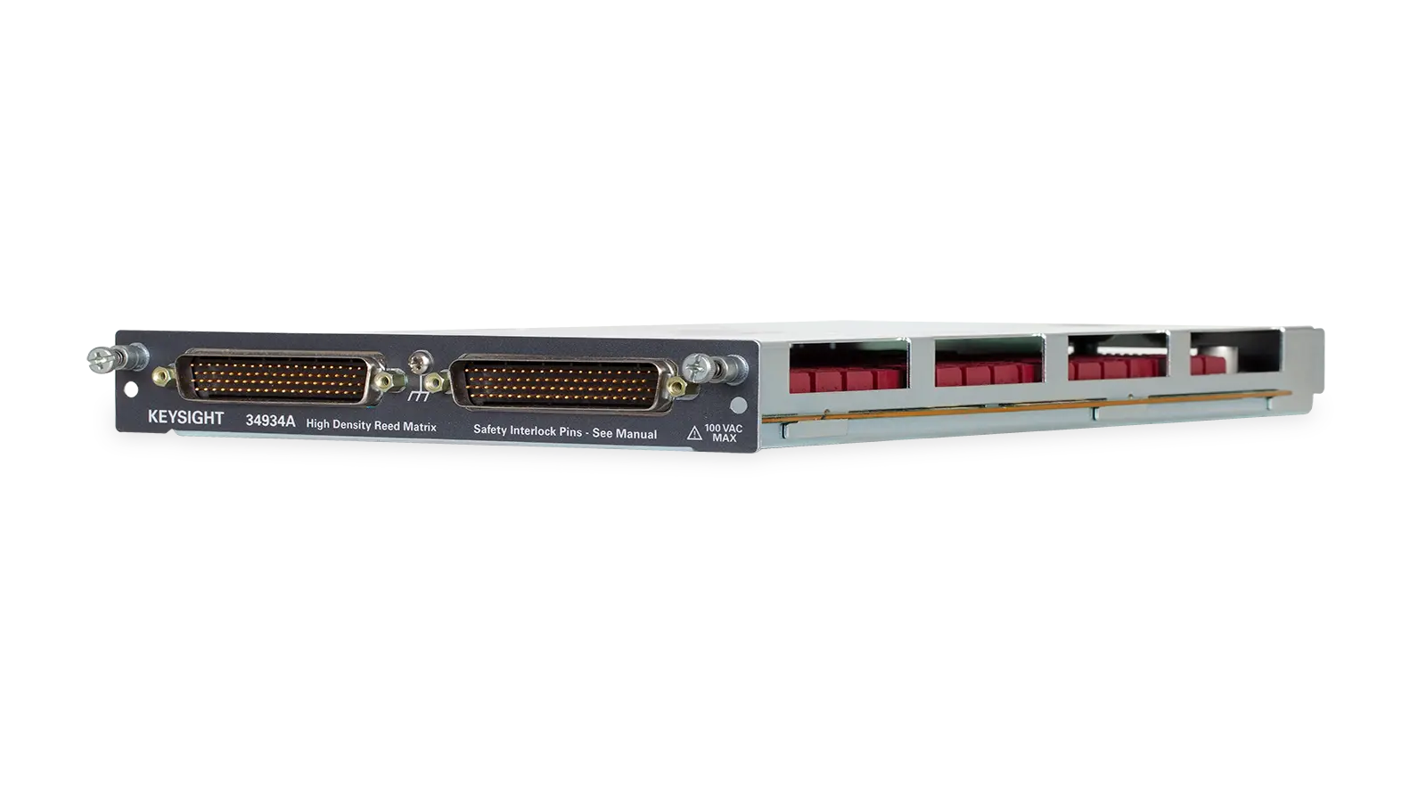 Keysight 34934A front panel and controls