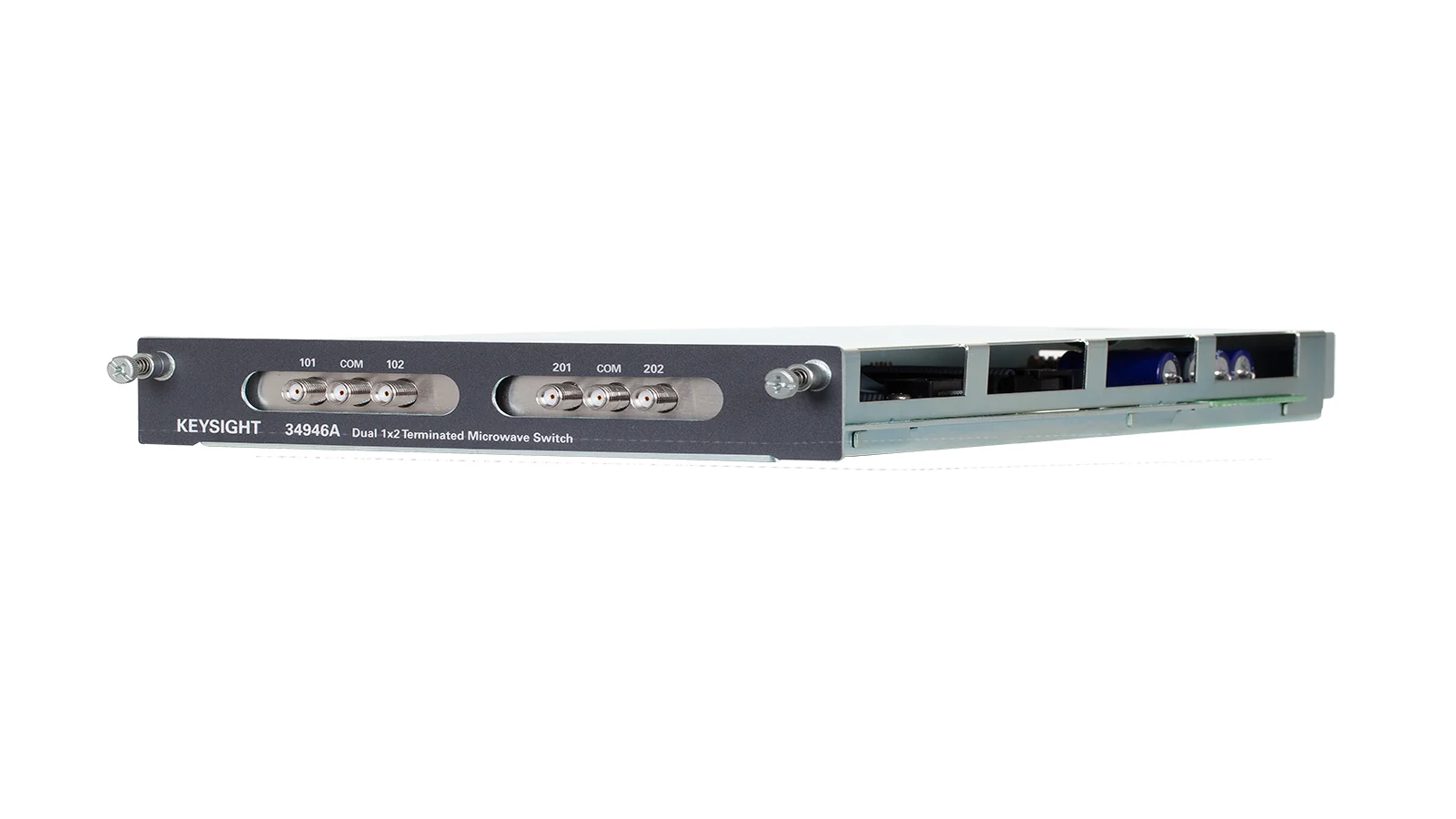 Keysight 34946A front panel and controls