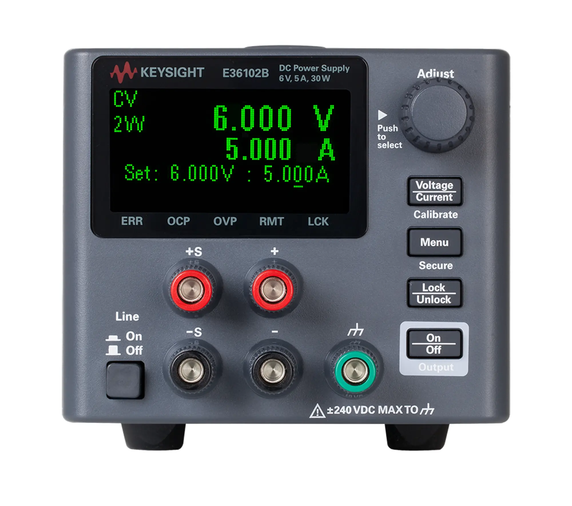 Keysight E36102B Single-Output Programmable Benchtop DC Power Supply product image