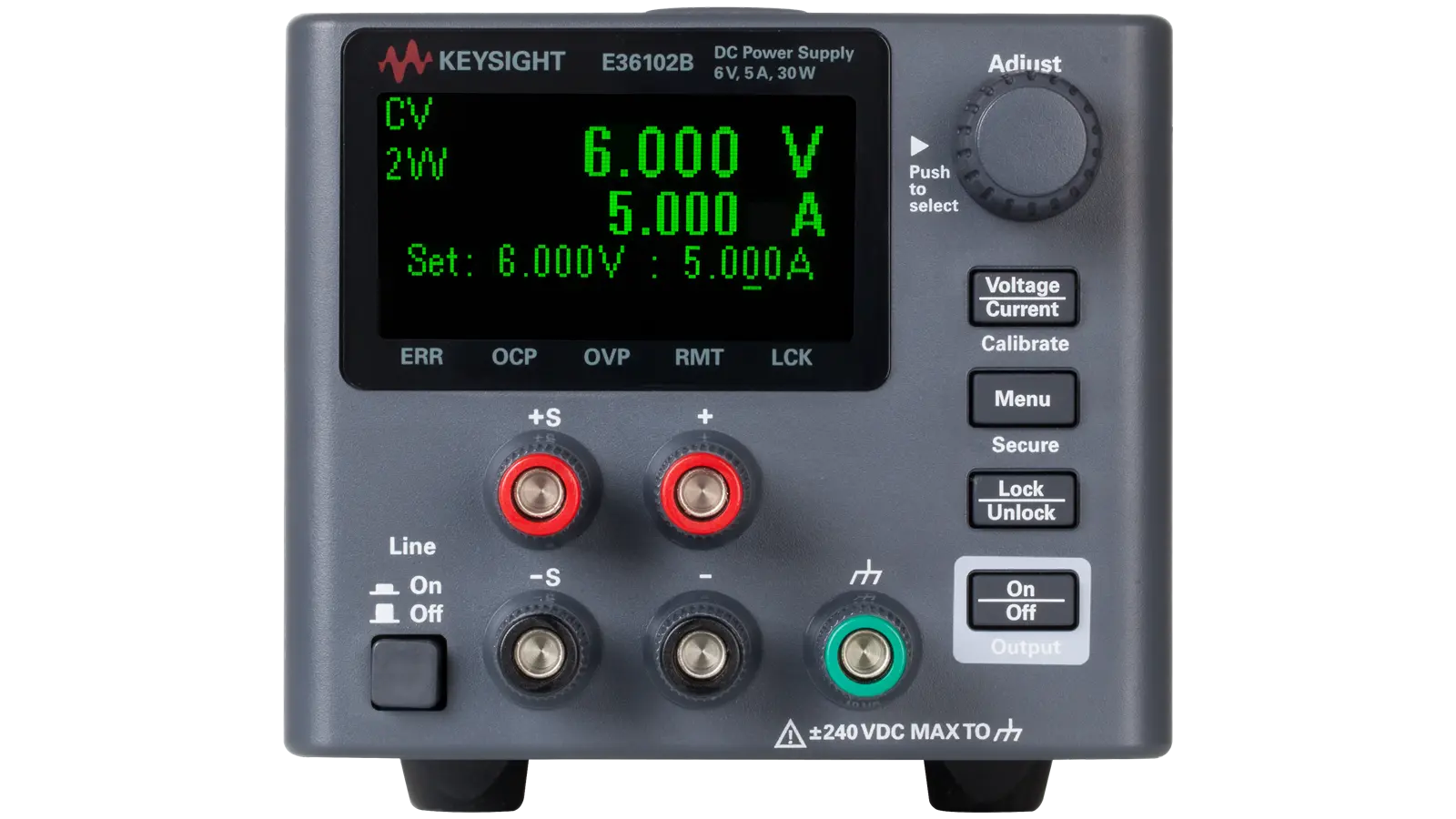 Keysight E36103B Single-Output Programmable Benchtop DC Power Supply product image