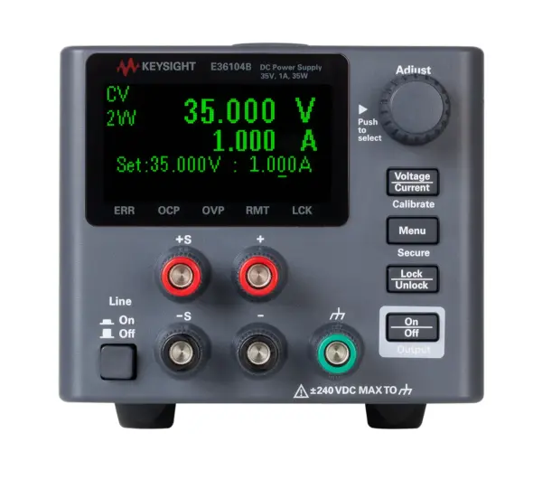 Keysight E36104B Single-Output Programmable Benchtop DC Power Supply