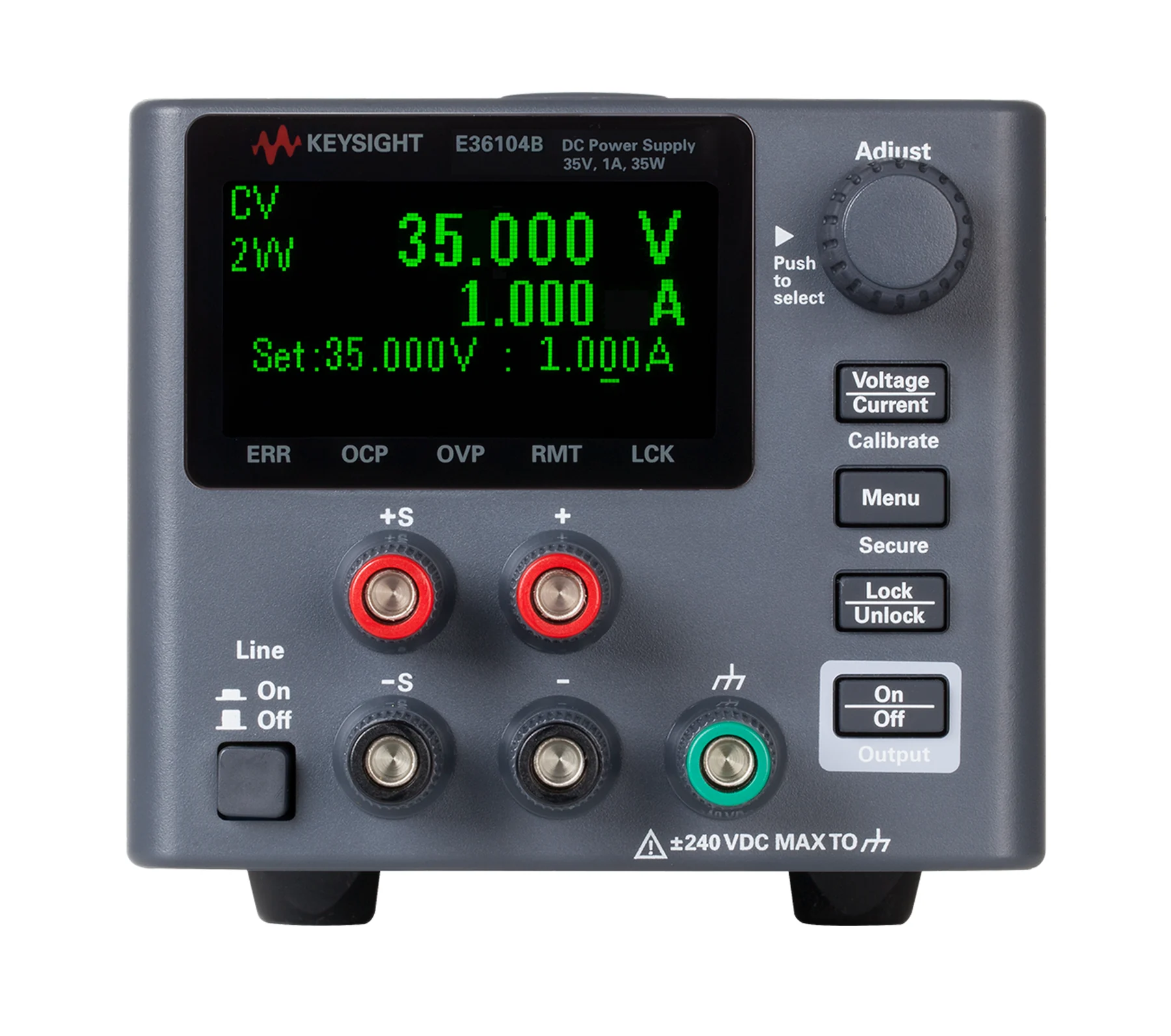 Keysight E36104B Single-Output Programmable Benchtop DC Power Supply product image