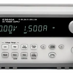 Keysight E3640A Single-Channel Programmable Dual-Range DC Power Supply product image