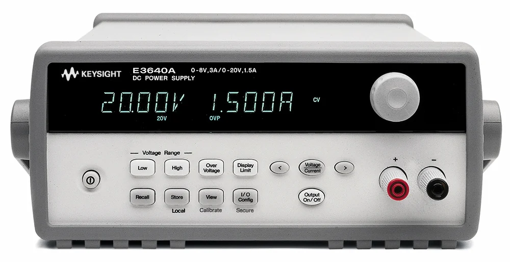 Keysight E3640A Single-Channel Programmable Dual-Range DC Power Supply product image