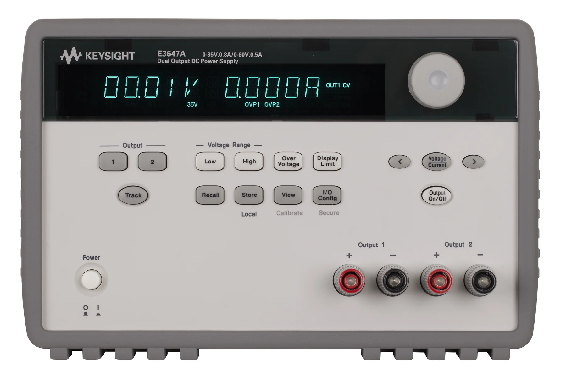 Keysight E3647A Dual Programmable Dual Range DC Power Supply product image