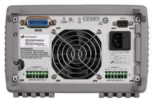 Keysight E3648A front panel and controls