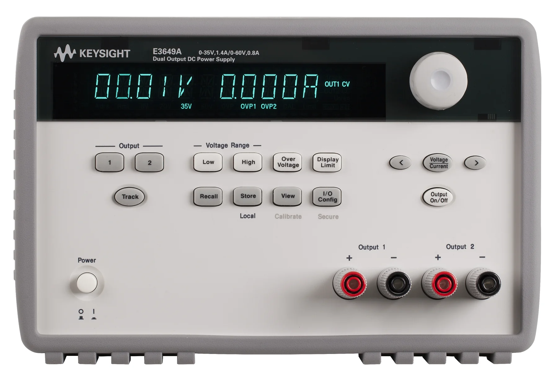 Keysight E3649A Dual Programmable Dual Range DC Power Supply product image