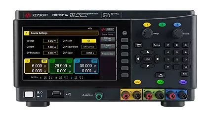 Keysight EDU36311A Triple-Output Benchtop DC Power Supply