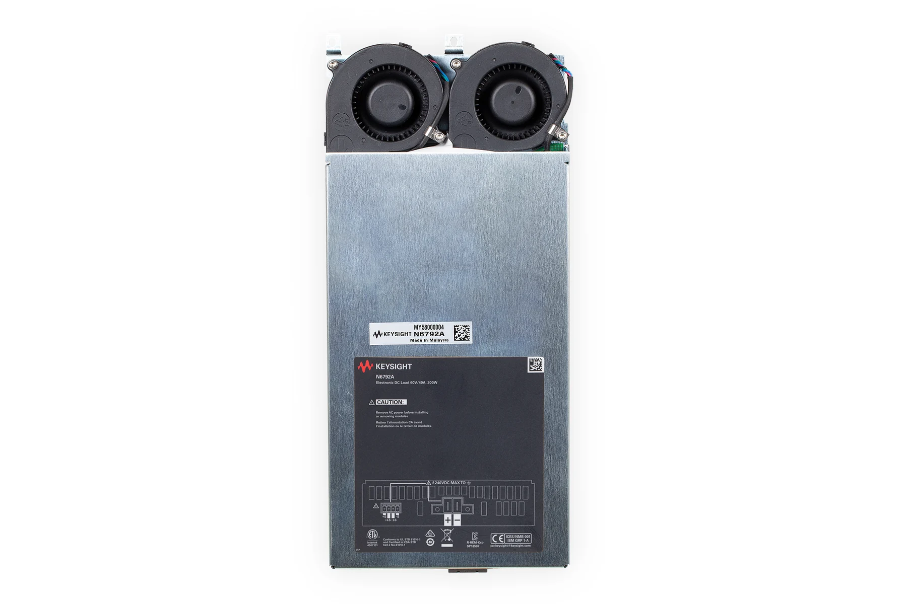 Keysight N6792A product connection details