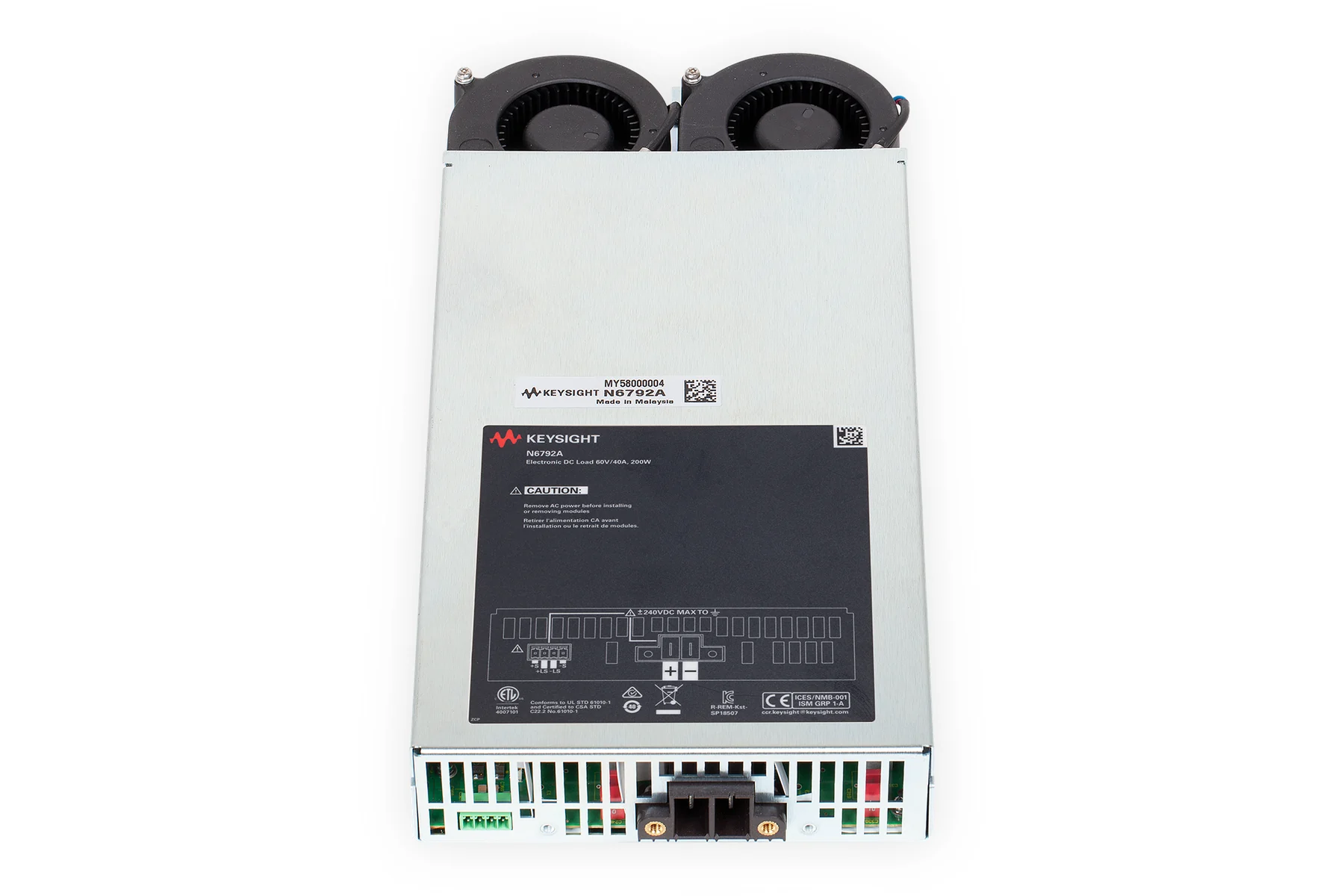 Keysight N6792A Modular DC Electronic Load product image