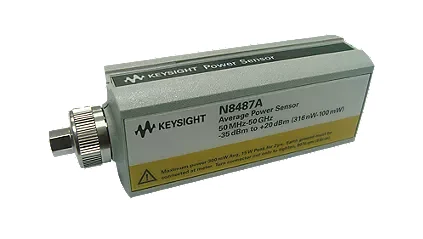 Keysight N8487A front panel and controls