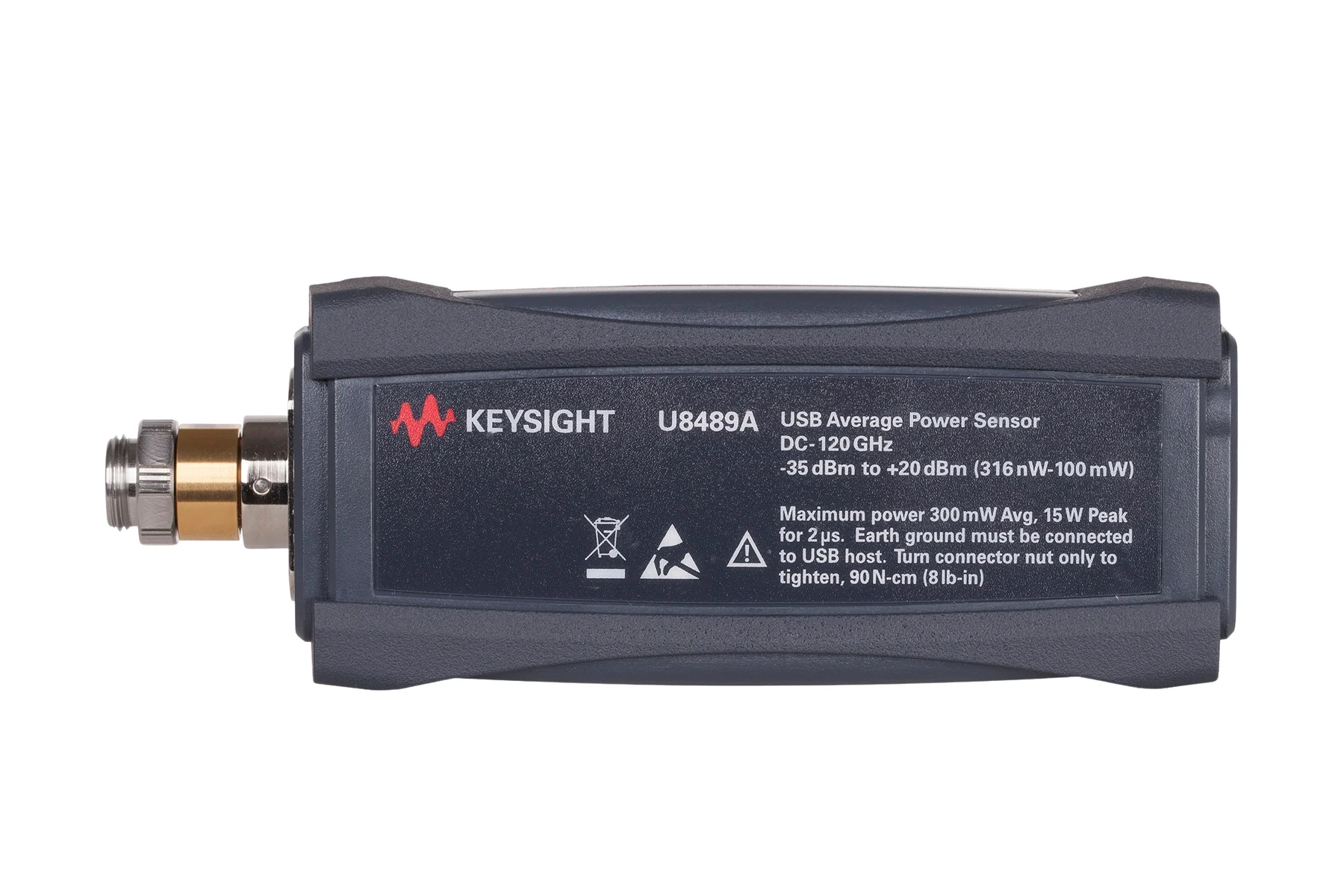 Keysight U8489A USB Thermocouple Average Power Sensor product image